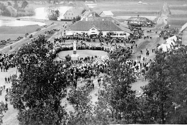 Opening of the memory pillar of the War of Independence