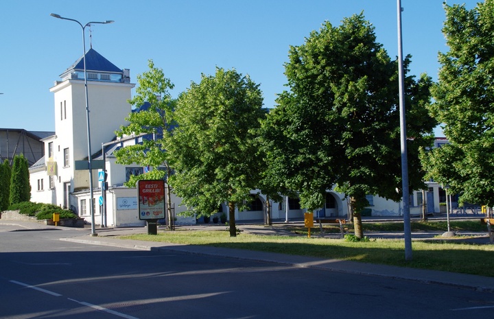 Rakvere Market Building rephoto
