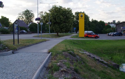 View of Rakvere fortress rephoto