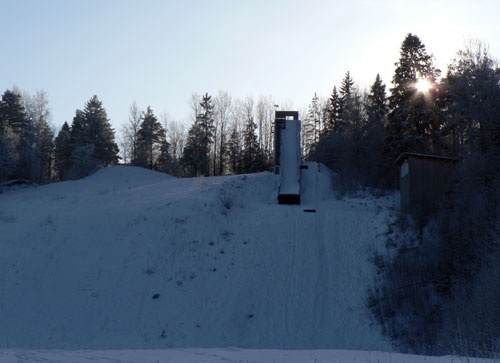 Jump tower in Rakvere Municipality