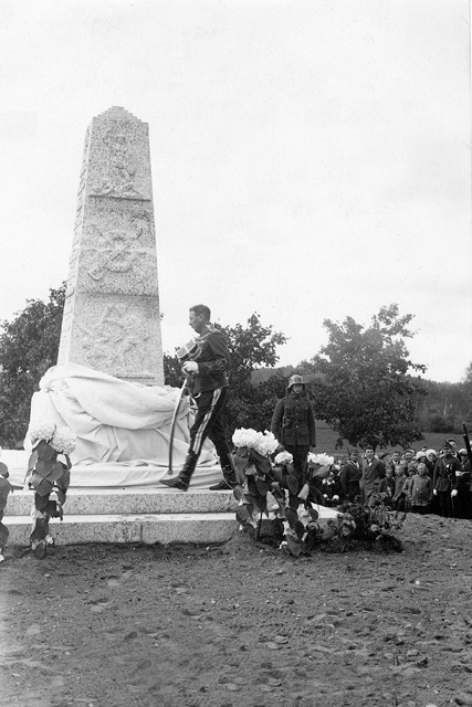 Opening of the memory pillar of the War of Independence
