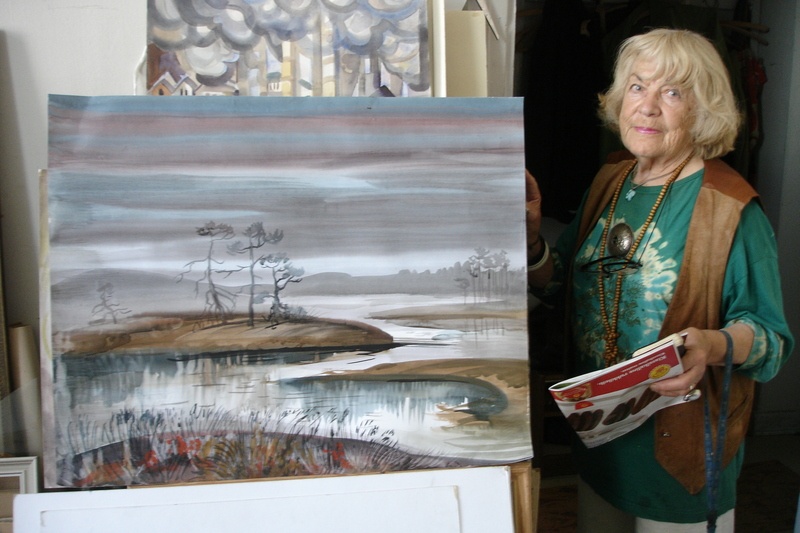 Kunstnik Valli Lember-Bogatkina