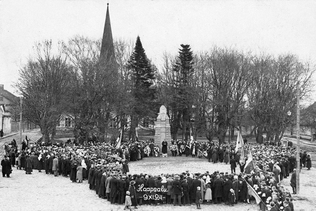 Opening of the memory pillar of the War of Independence