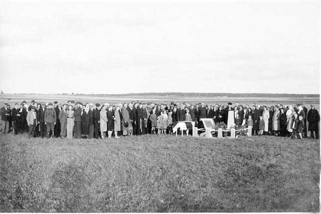 Opening of the memory pillar of the War of Independence (unknown)