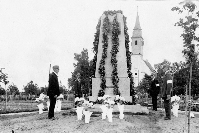 Opening of the memory pillar of the War of Independence