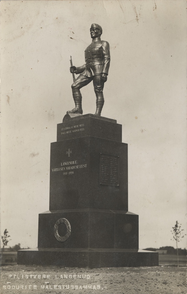 Monument of the fallen soldiers of Pilistvere