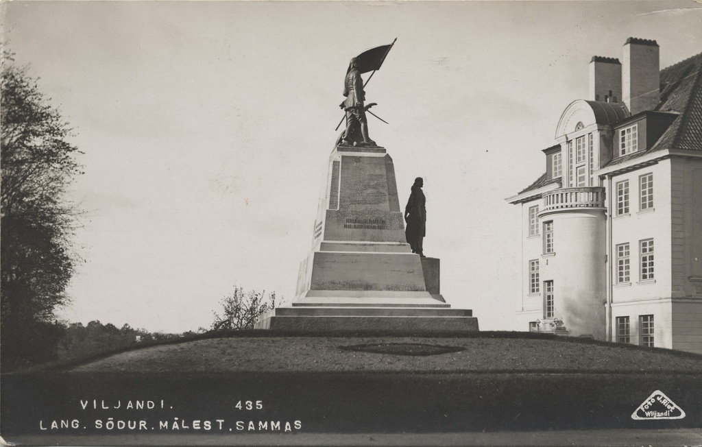 Viljandi lang. Soldier. Memories. The trough