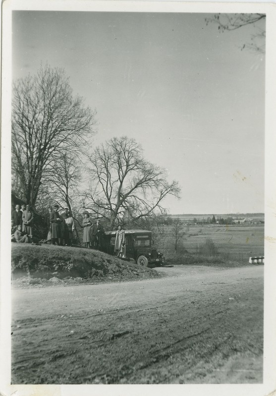 TTÜ geoloogide ekskursioon Rannamõisa, 1939.a.