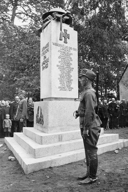 Construction of the memory pillar of the War of Independence