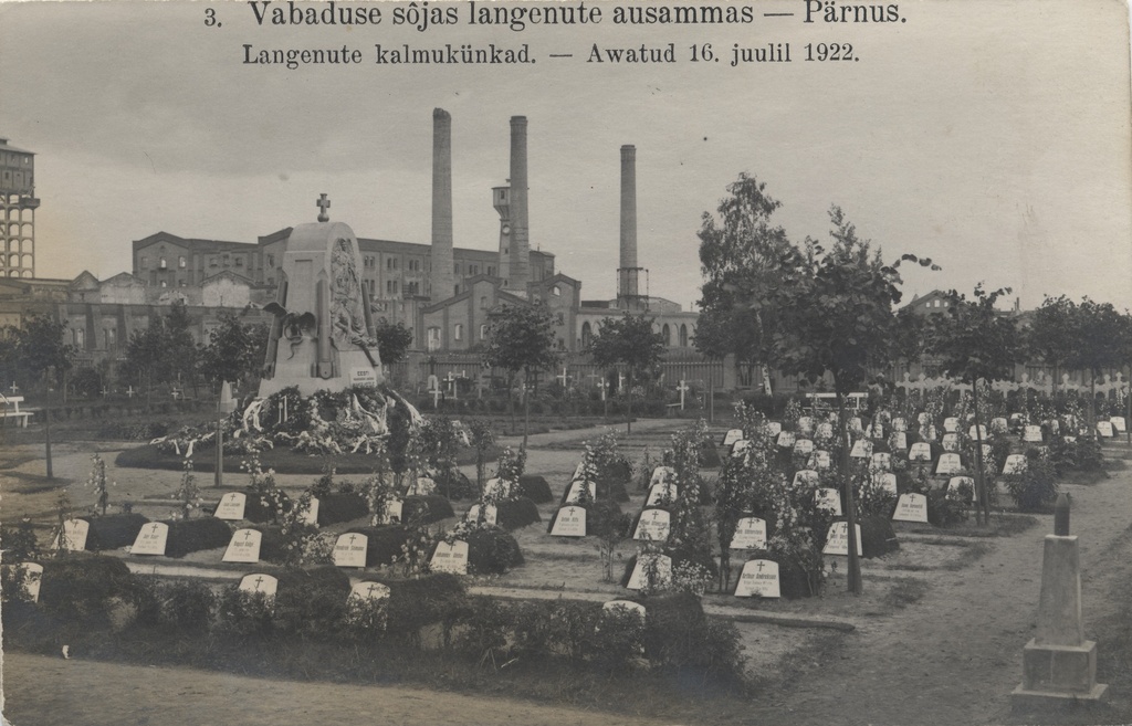 In Pärnu, the honesty of those who fell in the War of Freedom. : 3, : Langenute calves
