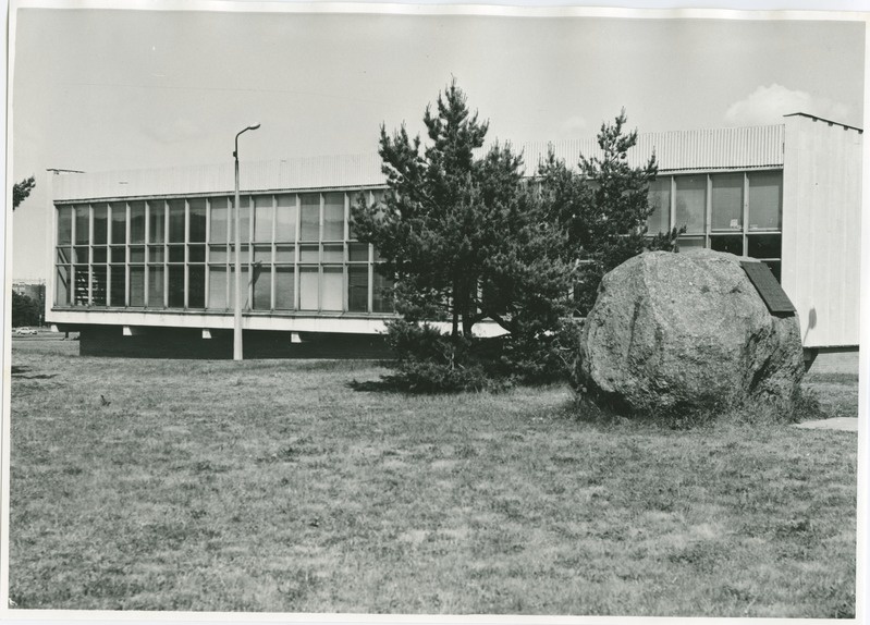 TPI Raamatukogu uus hoone Mustamäel, 1985.a.