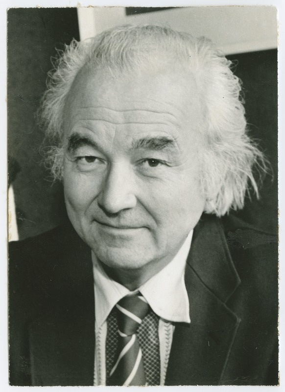 Uno Mereste, TPI statistika kateedri juhataja,majandusteaduste doktor, professor, portree,1980.-ndad a.