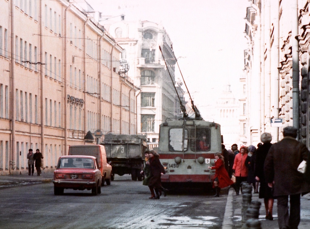 Gorokhovaya Street, Leningrad, early 1980s
