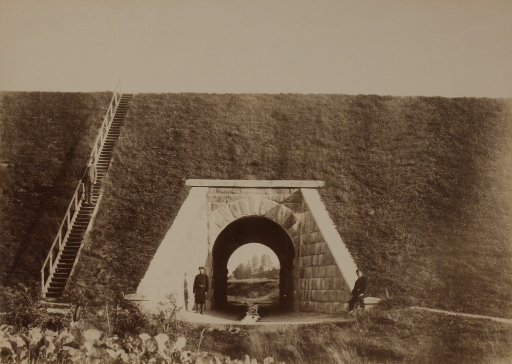 Raudteetruup Valga lähistel / Railway culvert by Valga