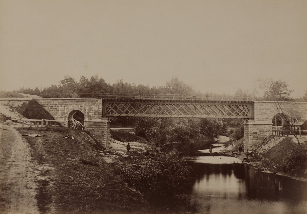Raudteesild üle Abulsi jõe / Railway bridge over the Abuls River