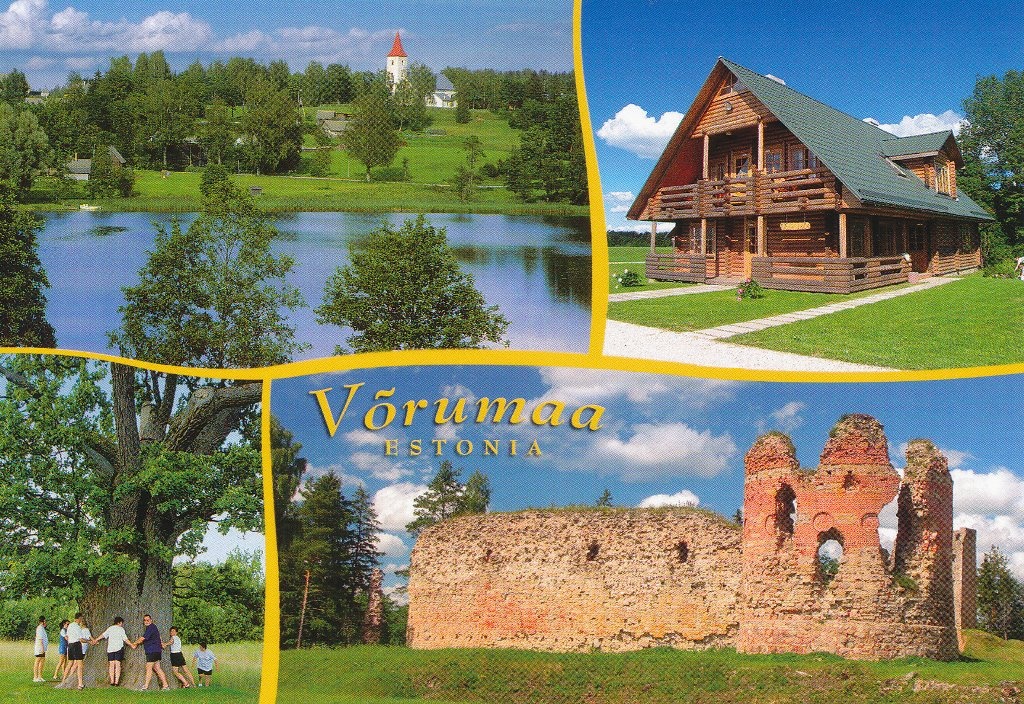 Postkaart. Võrumaa Estonia. 2006.