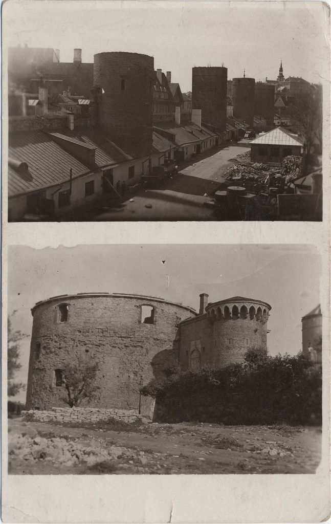 Estonia-tallinn : Old Towers ; Paks Margareeta