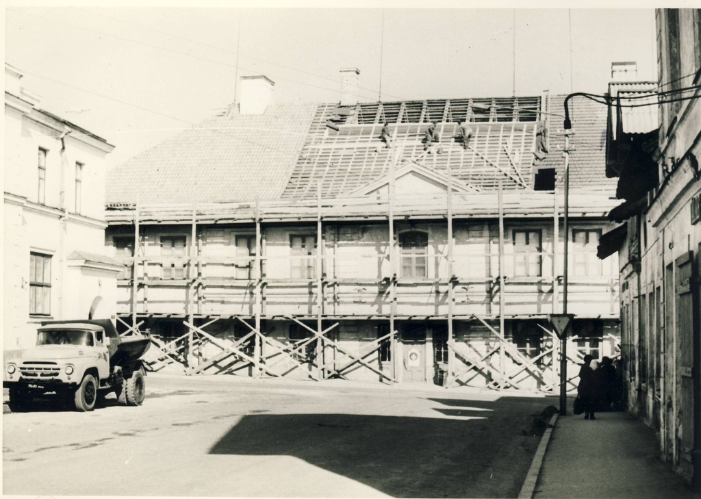 Rakvere Museum building repair 1979