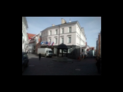 Rataskaevu ja Dunkri tänava nurk, "Hotell Peterburg" rephoto