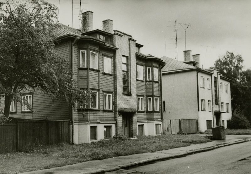 Tallinn type apartment in Pelgulinn Roo 14 / 12, view of the building. Architect Karl Tarvas