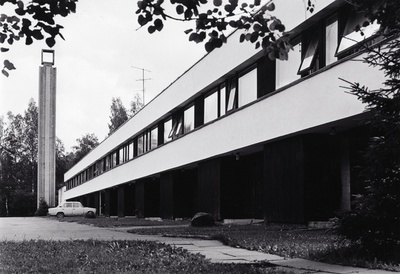 Ridaelamu in Tallinn, Trummi tn, view of the building. Architect Raine Karp  duplicate photo