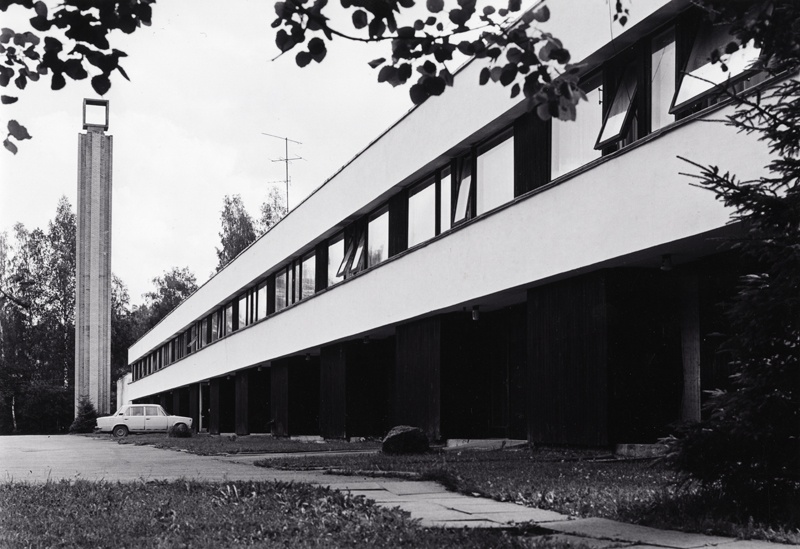 Ridaelamu in Tallinn, Trummi tn, view of the building. Architect Raine Karp