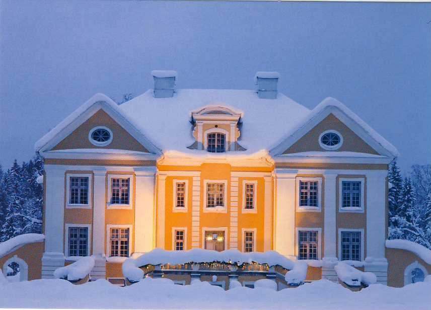 Postcard, Palmse Manor