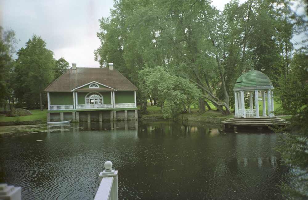 Palmse Manor's swimming house and pavilion