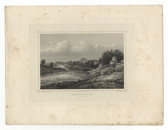 Stavenhagen, Wilhelm Siegfried; long, g. g. Album Baltic views.