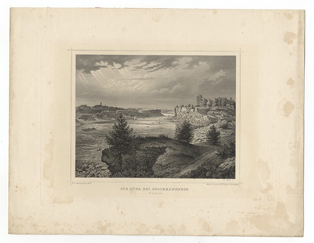 Stavenhagen, Wilhelm Siegfried; long, g. g. Album Baltic views.