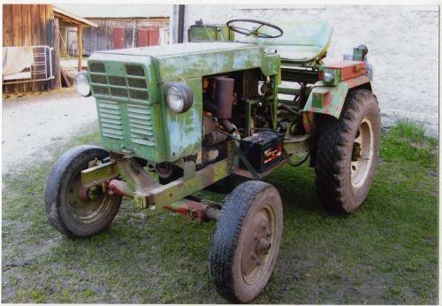 Omavalmistatud traktor