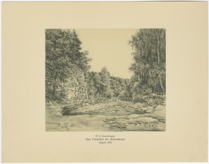 New album of Baltischer Ausichten. The persethal at coconut huses.