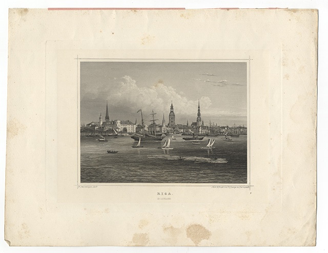 Stavenhagen, Wilhelm Siegfried; long, g. g. Album Baltic views.