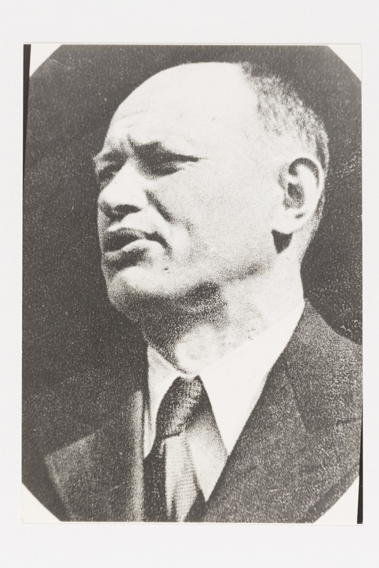 Mehe portree, välisminister Nigol Andresen.