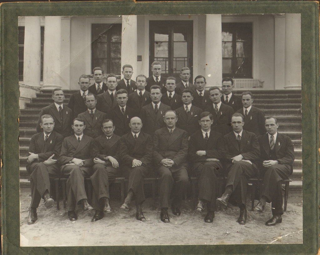 Õisu Piimanduskooli õpilased, 1936.a.