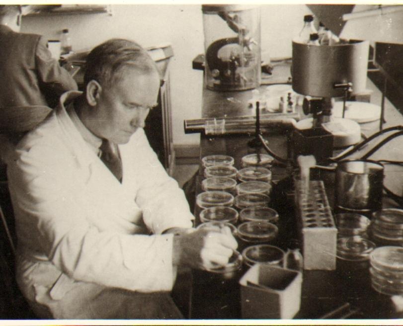Mart järvik tööl Malmös, 1950.a.