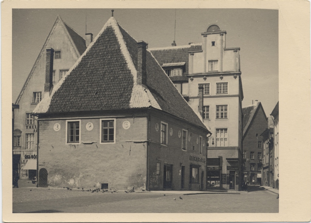 Estonia-tallinn : Motiv a. d. Altstadt