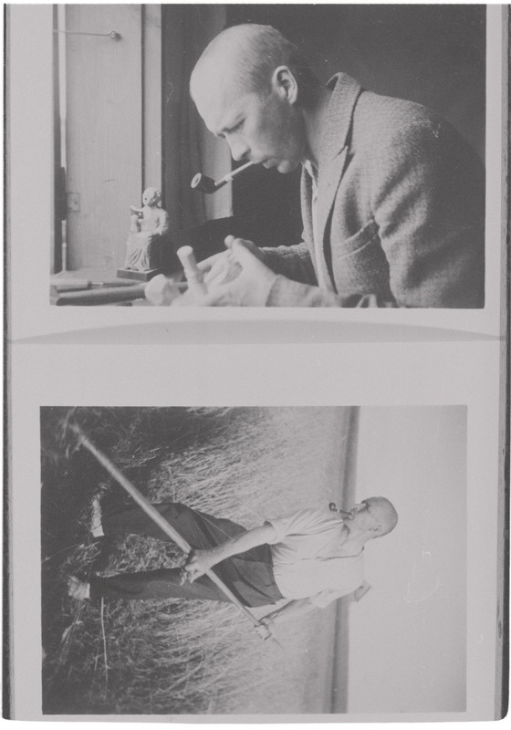 Graafik Märt Laarman Valgjärvel augustis 1931