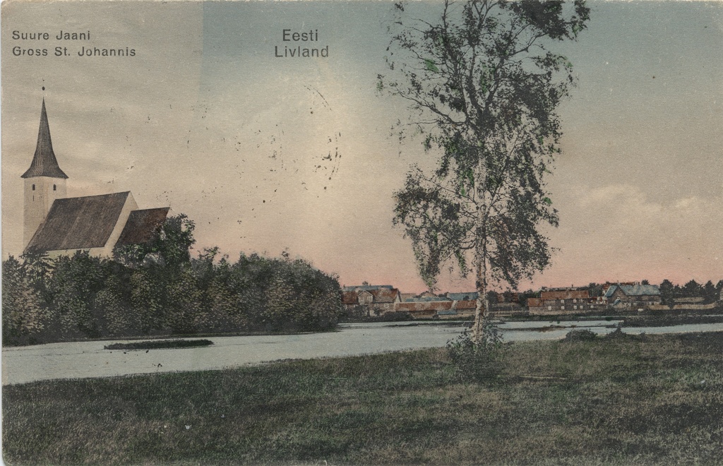 Estonia : Suure Jaani = Livland : Gross St. Johannis /