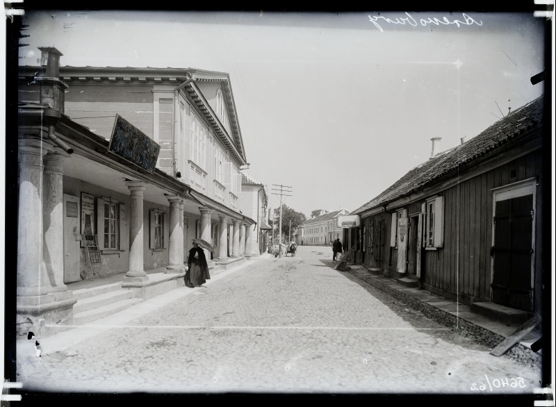 Vaade Kuressaare Turu tänavale