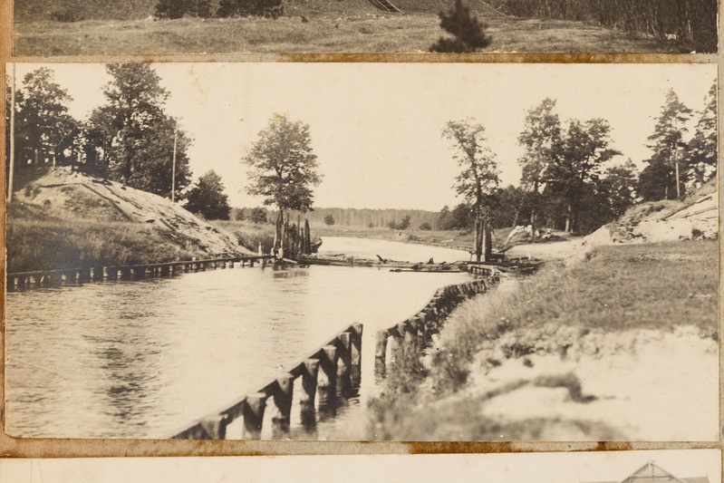 Pellenhofi mõisa sild Valgjärve ja Egeli jõe ühenduses. Juuni/juuli 1919.(sama KLMF 874)