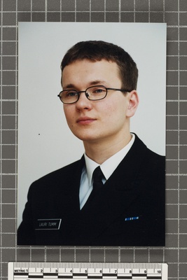 Eesti kaitsväe mereväe leitnant Lauri Tumm  duplicate photo