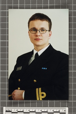 Eesti kaitsväe mereväe leitnant Lauri Tumm  duplicate photo