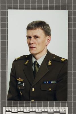 Eesti kaitseväe kapten Aivar Jaeski  duplicate photo