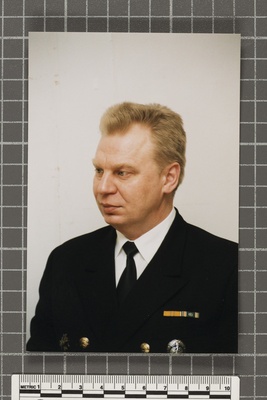 Eesti kaitseväe mereväe ülem kaptenleitnant Jaan Kapp  duplicate photo