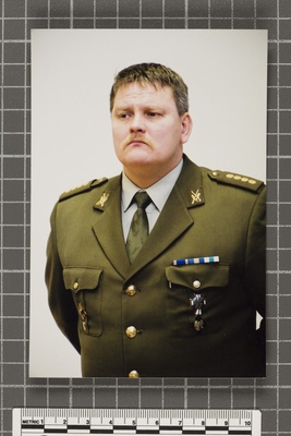Eesti kaitseväe kapten Rein Luhaorg  duplicate photo