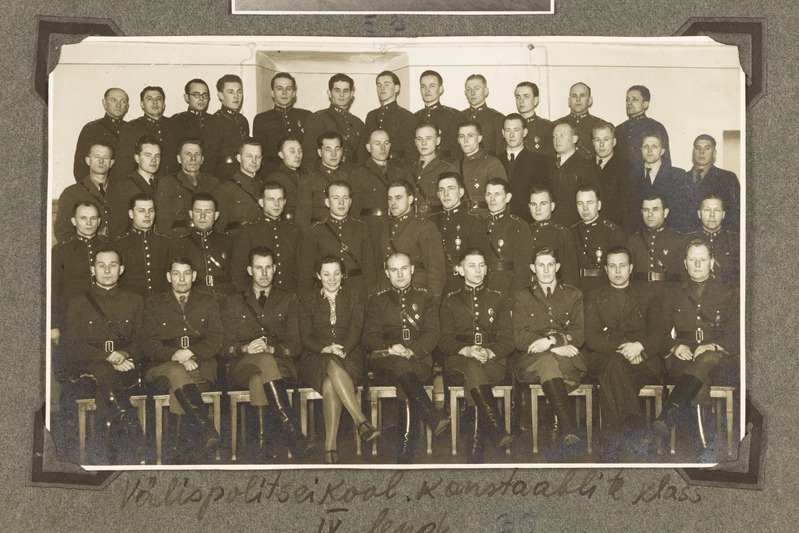Välipolitseikooli konstaablite klassi IV lend, märts 1943
