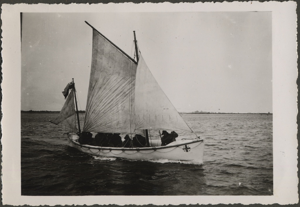 Kihnu Rescue Station boat at sea