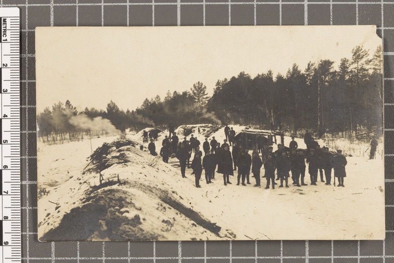 6. jalaväepolgu II pataljoni muldonnid Krivasoo küla lähedal Viru rindel