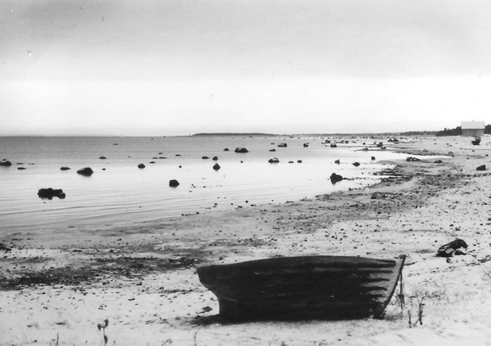 Boat on the beach of Kärdla